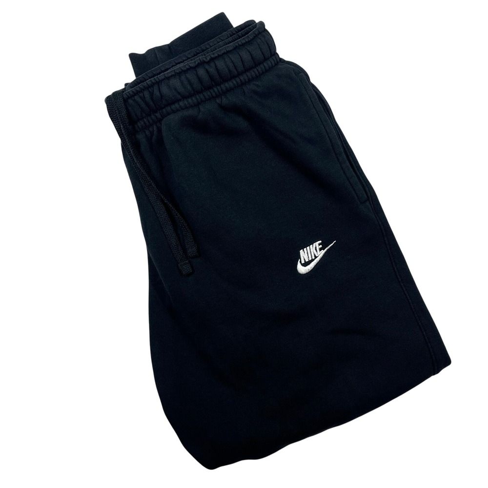 Nike Sportswear Club Fleece Jogger Mens Large Black Tapered Sweatpant Fits 30x26